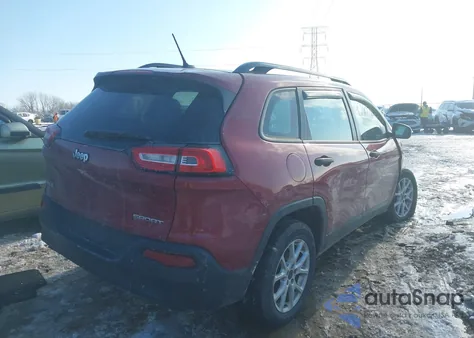 2015 Jeep Cherokee Sport z USA, uszkodzony, nr VIN 1C4PJMAB1FW765386